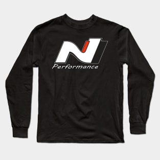 N Performance white Long Sleeve T-Shirt